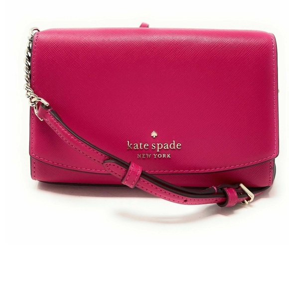 Kate Spade Small Hot Pink Flip Crossbody Bag - Picture 1 of 7
